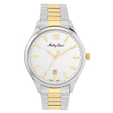 Mathey Tissot Men's Urban Metal White Dial Watch - H411MBI by Balec Group
