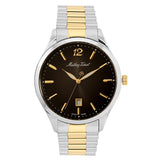Mathey Tissot Men's Urban Metal Black Dial Watch - H411MBN by Balec Group