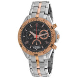 Mathey Tissot Men's Bolton Black Dial Watch - H5002CHRN by Balec Group