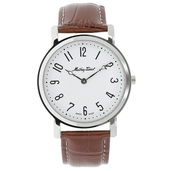 Mathey Tissot Men's City White Dial Watch - H611252AG by Balec Group