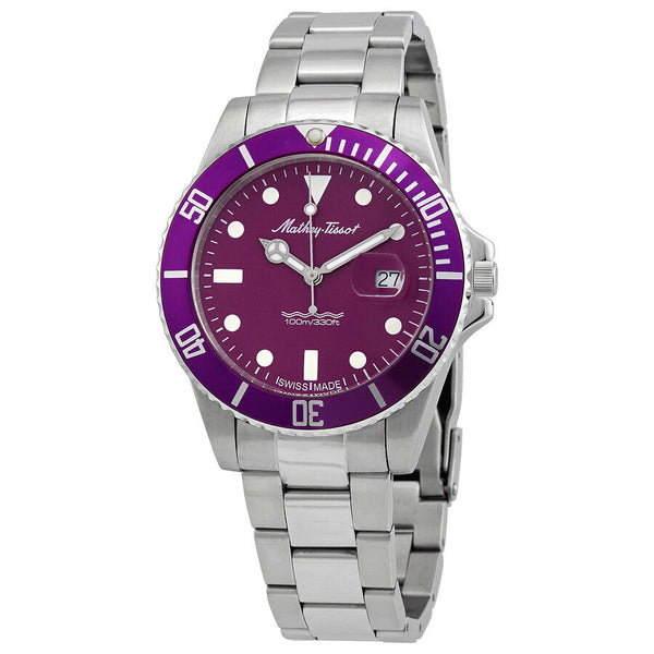 Mathey Tissot Men's Darius White Dial Watch - H7915PYI by Balec Group
