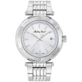 Mathey Tissot Men's Neptune Silver Dial Watch - H912AI by Balec Group