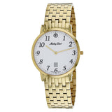 Mathey Tissot Men's Classic Big Date White Dial Watch - H9315B6PG by Balec Group
