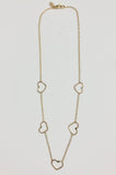Heart Choker Necklace by Jennifer Cervelli Jewelry