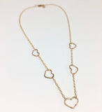 Heart Choker Necklace by Jennifer Cervelli Jewelry