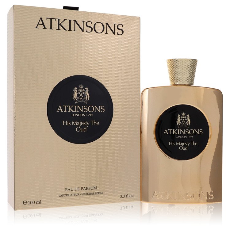 His Majesty The Oud by Atkinsons Eau De Parfum Spray 3.3 oz for Men