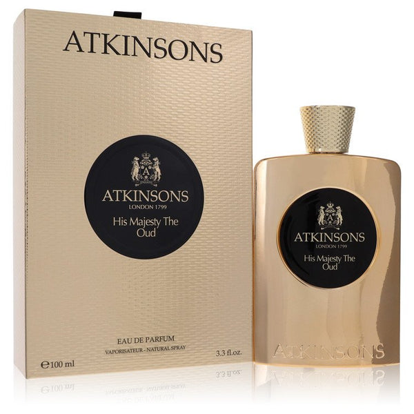 His Majesty The Oud by Atkinsons Eau De Parfum Spray 3.3 oz for Men