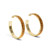 Honey Large Eternity Hoop by Short & Suite