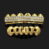 Iced Out CZ Hip-Hop Teeth Grillz by Bling Proud | Urban Jewelry Online Store