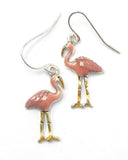 Pink Flamingo Earrings by Fashion Hut Jewelry