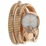 Just Cavalli Women's Glam Snake Silver Dial Watch - JC1L114M0055 by Balec Group