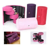 Jewel Roll for Jewell Lovers and Travelers Organize Your Personal Jewels Neatly in Easy to Carry Roller Case