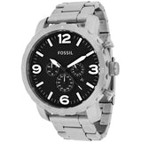 Fossil Men's Nate Black Dial Watch - JR1353 by Balec Group