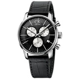 Calvin Klein Men's City Black Dial Watch - K2G271CX by Balec Group