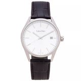 Calvin Klein Men's Formality Silver Dial Watch - K4M211C6 by Balec Group