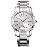 Calvin Klein Men's Biz Silver Dial Watch - K7741126 by Balec Group