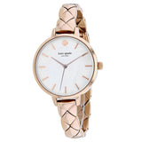 Kate Spade Women's Metro White Mother of Pearl Dial Watch - KSW1466 by Balec Group