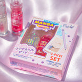 RUDE Manga Sparkle Lip Oil Duo Set