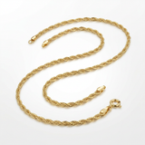 10k Yellow Gold Singapore Chain 1.5mm — 16 / Gold — view 3