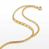 RCJ - 10k Yellow Gold Mariner Link Anklet 1.2mm - 10 - Gold - View 4