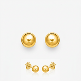 RCJ - 14k Yellow Gold Ball Style Stud Earrings (4.0 mm) - One Size - Gold - View 3