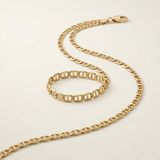 10k Yellow Gold Mariner Link Chain 1.2mm — 16 / Gold — view 1
