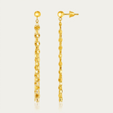 RCJ - 14k Yellow Gold Polished Drop Earrings - One Size - Gold - View 2