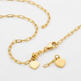 RCJ - 14k Yellow Gold Adjustable Paperclip Chain 1.5mm - 22 - Gold - View 4