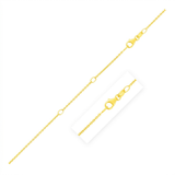 RCJ - Double Extendable Diamond Cut Cable Chain in 14k Yellow Gold (1.4mm) - 18 - Gold - View 4