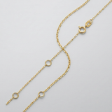 RCJ - Double Extendable Piatto Chain in 14k Yellow Gold (1.2mm) - 18 - Gold - View 4