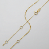 RCJ - Double Extendable Piatto Chain in 14k Yellow Gold (1.2mm) - 18 - Gold - View 3