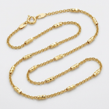 RCJ - Bar Links Saturn Chain in 14k Yellow Gold (2.5mm) - 18 - Gold - View 2