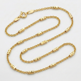 RCJ - Bar Links Saturn Chain in 14k Yellow Gold (2.5mm) - 18 - Gold - View 4