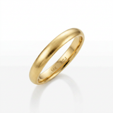 14k Yellow Gold 3mm Comfort Fit Wedding Band — 10 / Gold — view 1