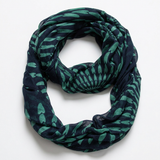 Avera - Navy Shauna Infinity Scarf - One Size - Navy - View 2