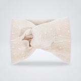 Off Alison Knotted Knit Headband — One Size / White — view 3