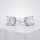 Avera - Phoebe Stud Earrings - One Size - Silver - View 2