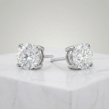 Avera - Phoebe Stud Earrings - One Size - Silver - View 4
