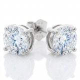 Avera - Penelope Stud Earrings - One Size - Silver - View 3