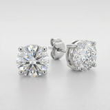 Avera - Brooke Stud Earrings - One Size - Silver - View 3