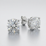 Avera - Brooke Stud Earrings - One Size - Silver - View 4