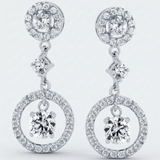 Dew Drop Earrings — One Size / Silver — view 2