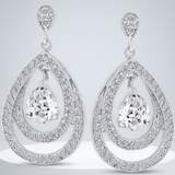 Avera - Milan Earrings - One Size - Silver - View 2