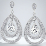 Avera - Milan Earrings - One Size - Silver - View 3