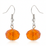 Avera - Bead Earrings - One Size - Orange - View 2