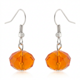 Avera - Bead Earrings - One Size - Orange - View 3