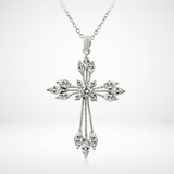Avera - Avera Luxury Conviction Pendant Sterling Silver Statement Piece - One Size - Silver - View 2