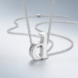 Avera - Avera Initial D Drift Series Sterling Silver Pendant - One Size - Silver - View 2