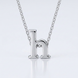 Avera Finish Initial H Pendant In Sterling Silver — One Size / Silver — view 1