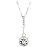 Drop Pendant — One Size / Silver — view 1